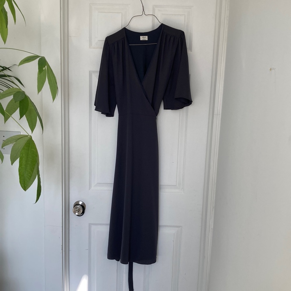 Wilfred Midi Wrap Dress XS